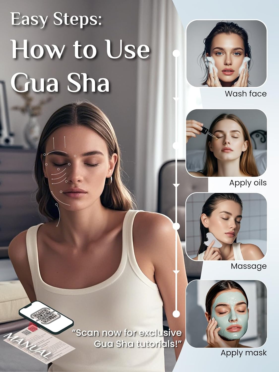 Steel Sculpt Gua Sha Tool